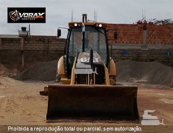 Retro Escavadeira Caterpillar 416E