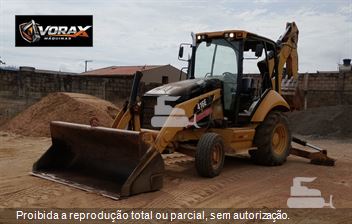 Retro Escavadeira Caterpillar 416E