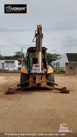 Retro Escavadeira Caterpillar 416E