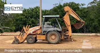 Retro Escavadeira Case 580M